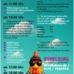 Die dritte Seite des Programms zum Kirmes- und Erntedankfest.